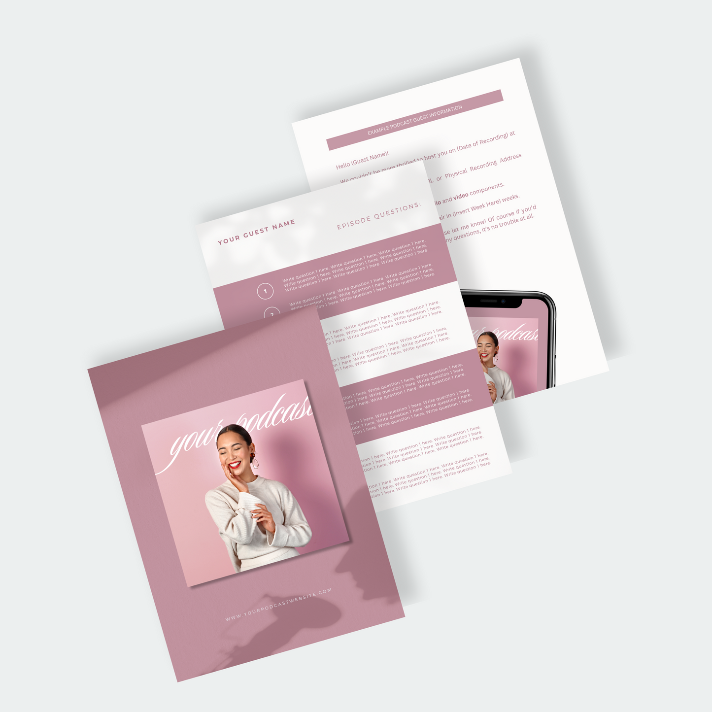 Podcast Guest Questions Template
