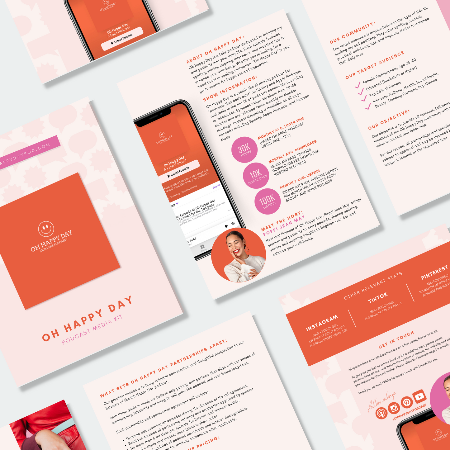 Podcast Media Kit and Rate Card