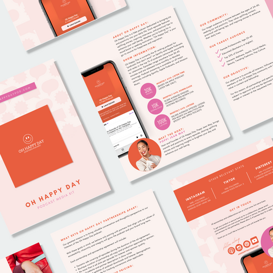 Podcast Media Kit and Rate Card